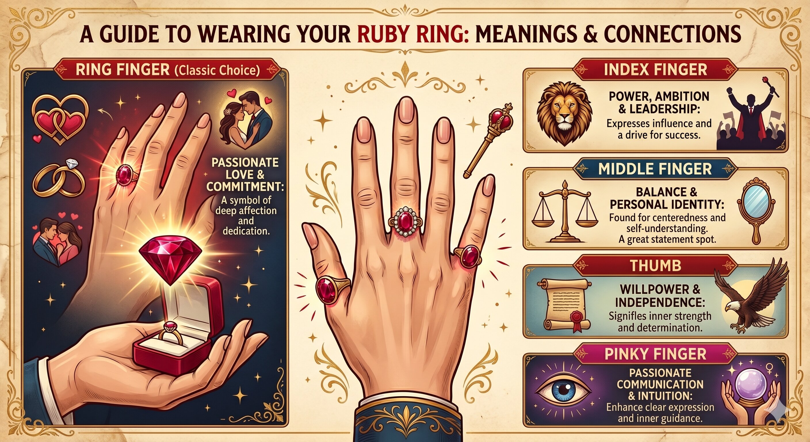 Primary Meaning for a Ruby Ring